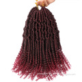 18" 24strands Bomb Nubian Bounce Twist Passion Twist Crochet Hair for Women  Crochet Braids Synthetic Braiding Hair